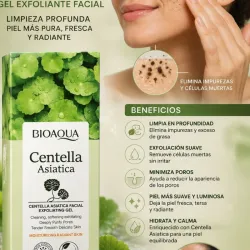 Exfoliante con centella asiática 