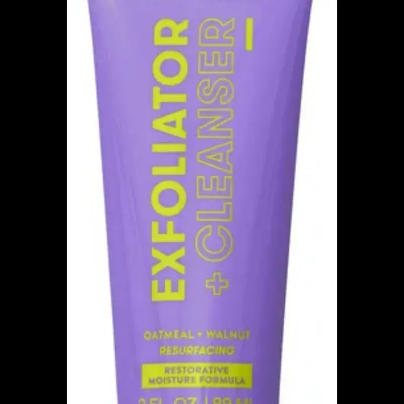 Exfoliante y limpiador Freeman con Avena y Nuez 89ml