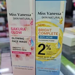 Limpiador antiacné acido salicílico y vitamina C Miss Vanessa 