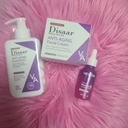 Limpiador antiedad+ Crema hidratante + Sérum 