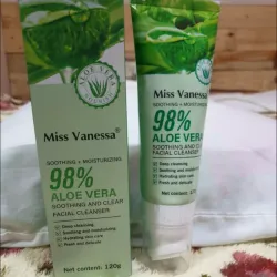 Limpiador facial aloe vera para pieles normales a grasa Miss Vanessa 