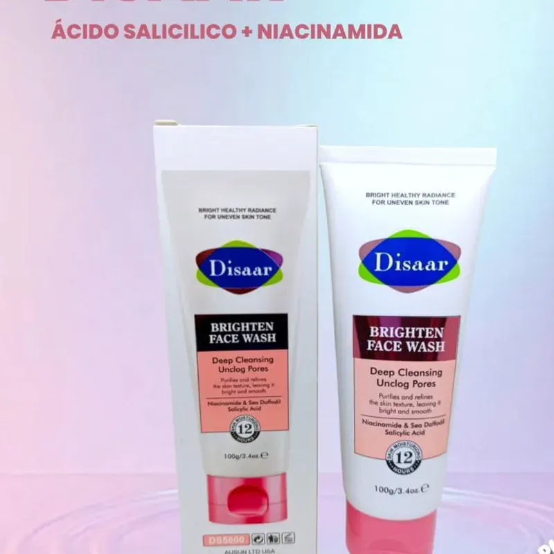 Limpiador facial niacinamida y ácido salicílico Disaar