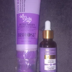 Limpiador retinol y Sérum antiedad