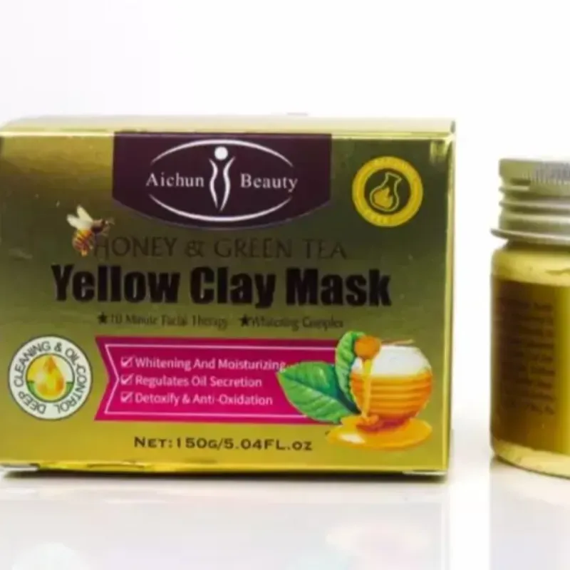 Mascarilla de arcilla y té verde