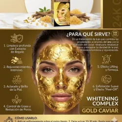 Mascarillas peel off oro 