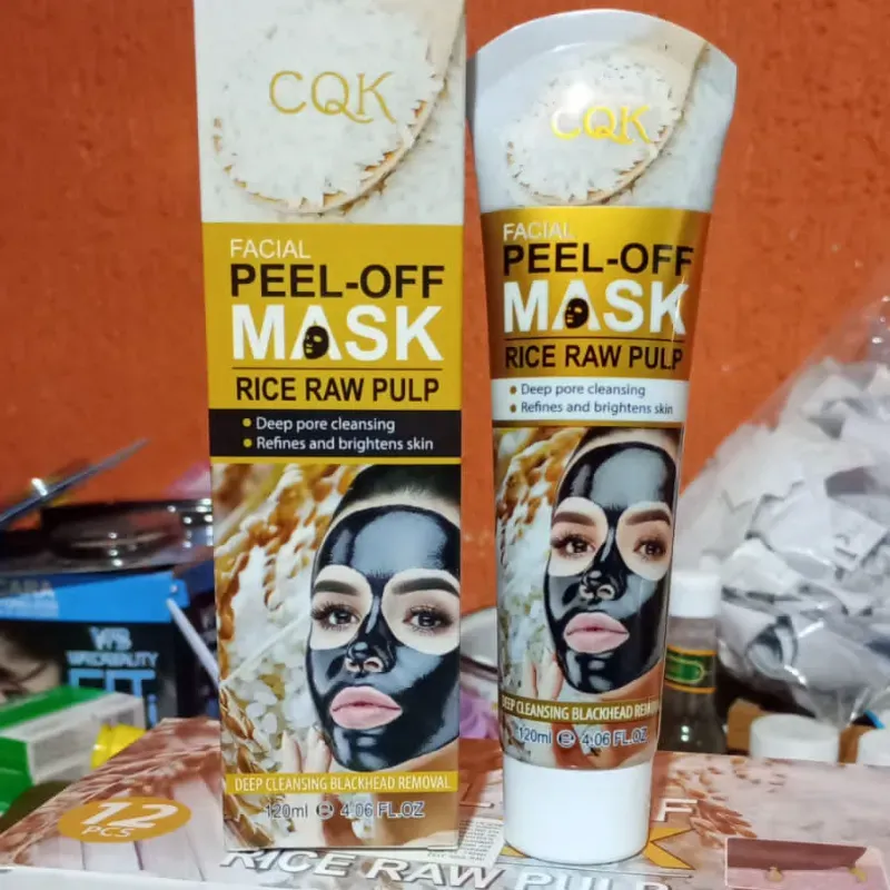 Mascarillas peel off de arroz