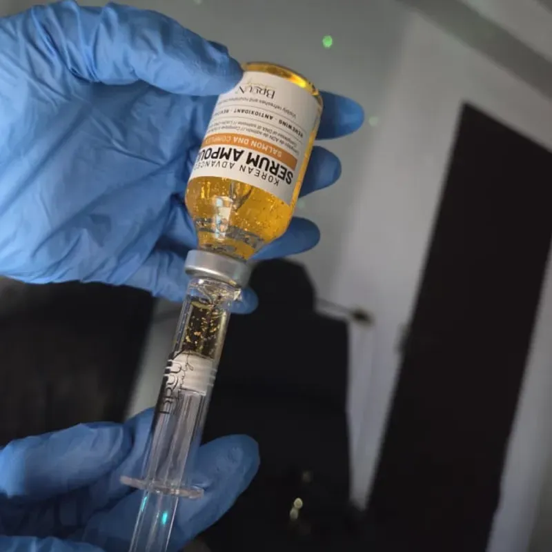 Microneedling con PDRN de salmón