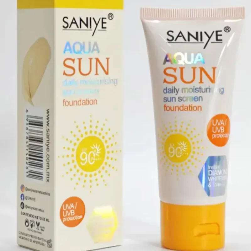 Protector Solar Facial con color SPF 90 tono beige