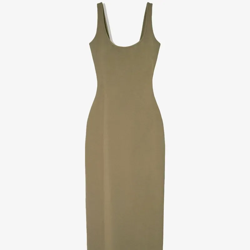 Vestido midi tirantes