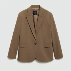 Blazer traje micro pata de gallo