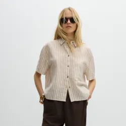 Camisa básica manga corta