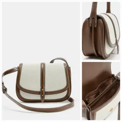 Bolso bandolera combinado