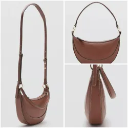 Bolso bandolera ovalado