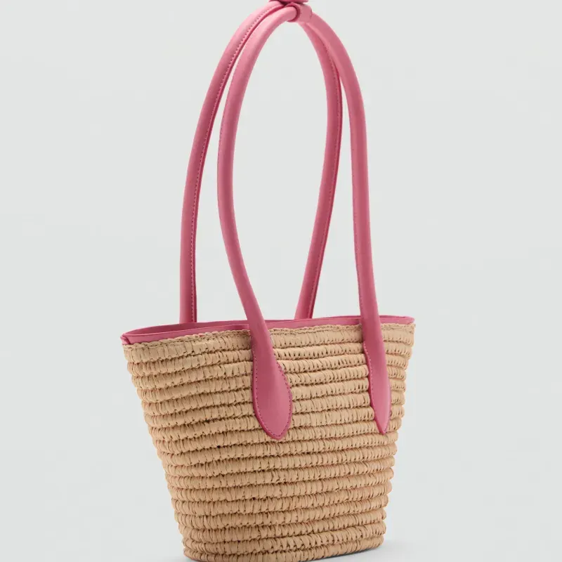Bolso capazo fibra natural