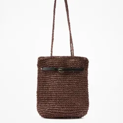 Bolso shopper efecto natural
