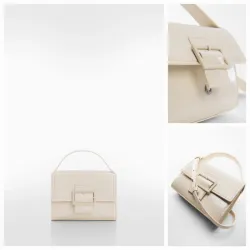 Bolso solapa hebilla