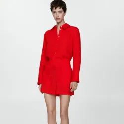 Camisa y Shorts estampados rayas