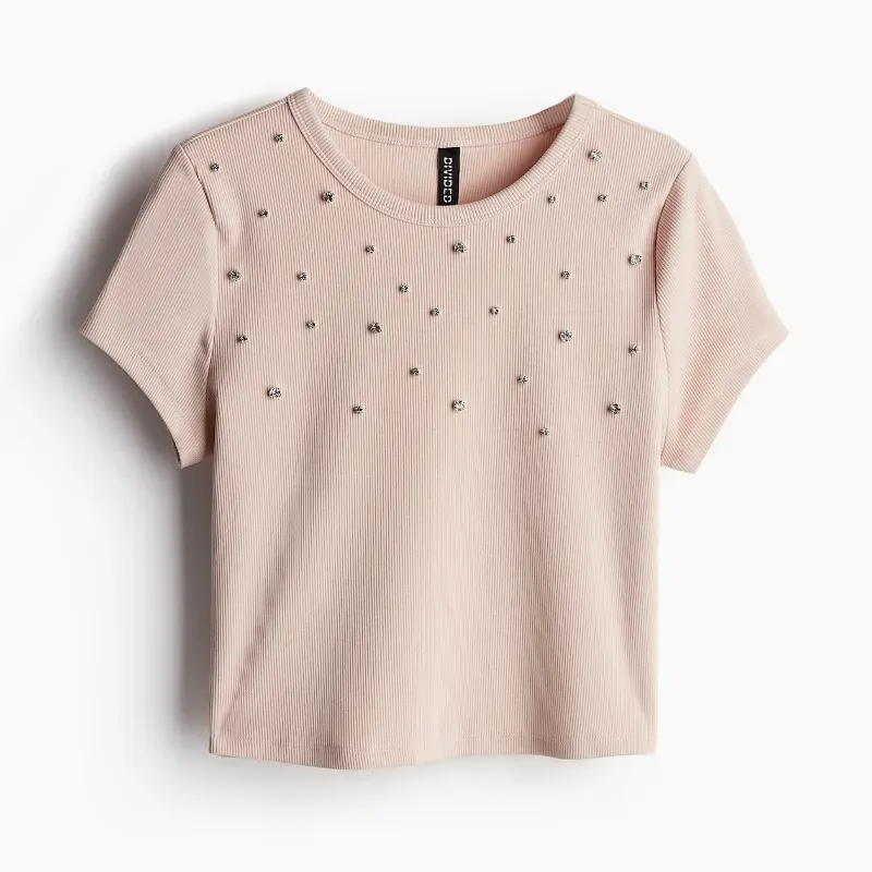 Camiseta cropped