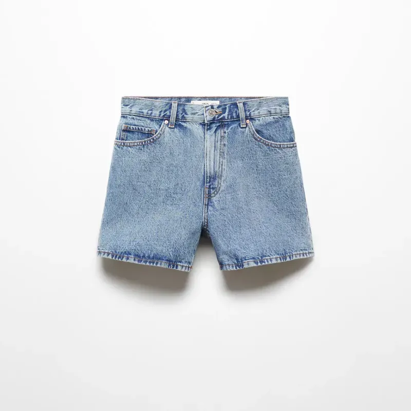 Shorts vaqueros tiro alto