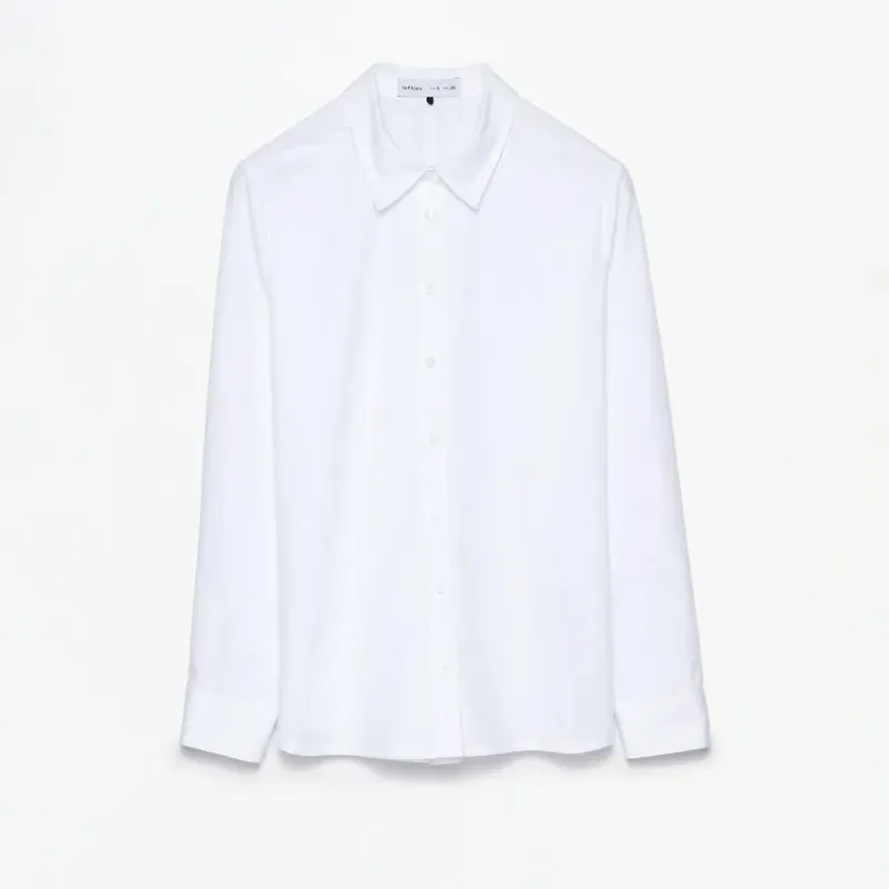 Camisa básica popelina 