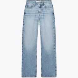 Jeans bootcut tiro alto