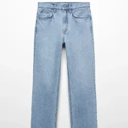 Jeans rectos tiro medio