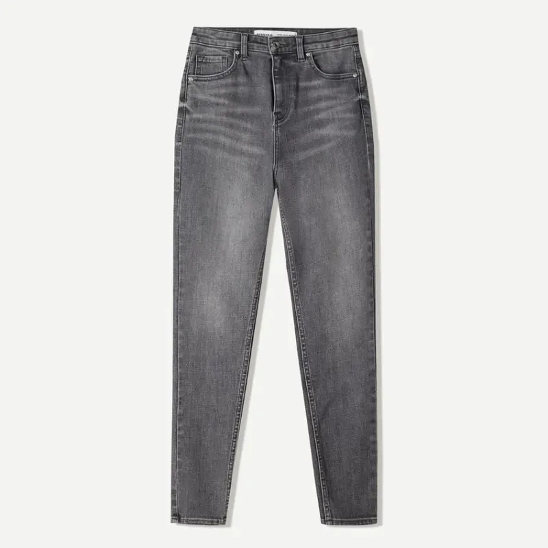 Jeans super high waist skinny