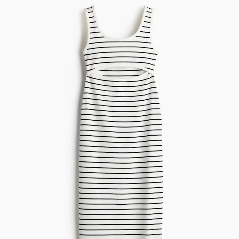 Maxivestido cut-out