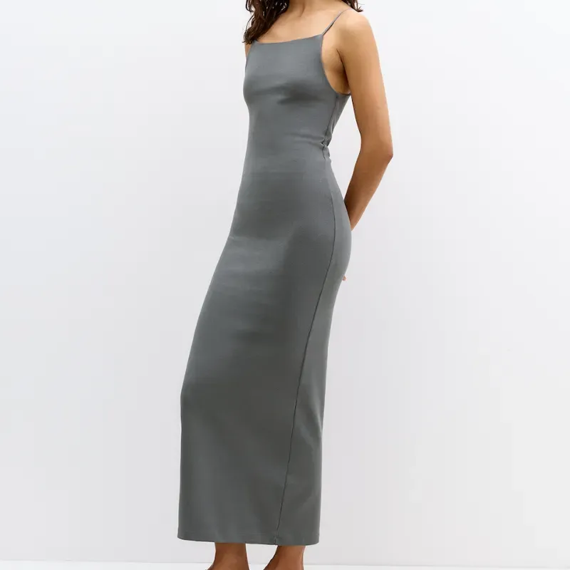 Vestido midi tirantes