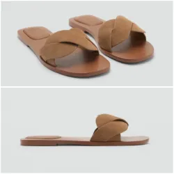 Sandalia piel tiras