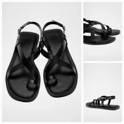 Sandalias negras