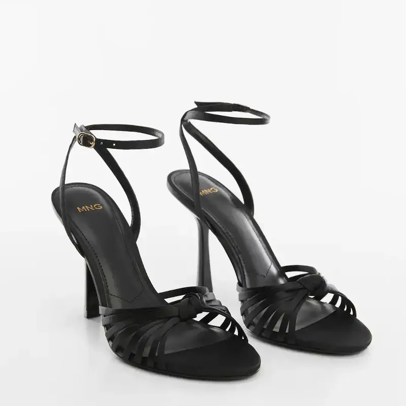 Sandalias tiras tacon