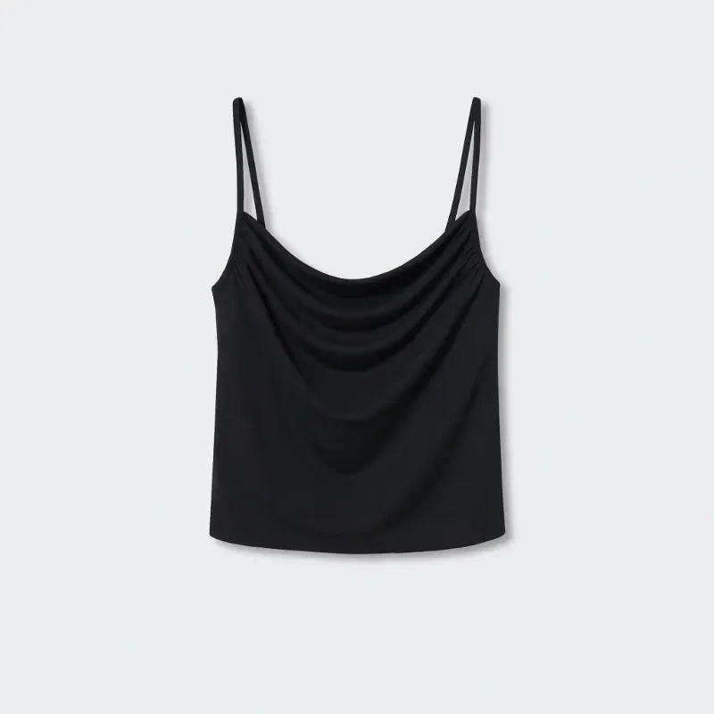 Top lencero drapeado
