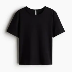 Camiseta en punto de algodón 