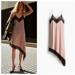 Vestido con encaje