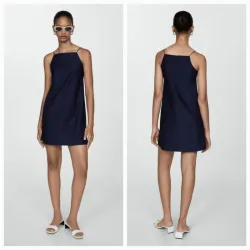 Vestido corto tirantes