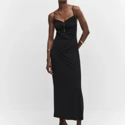 Vestido detalle fruncido