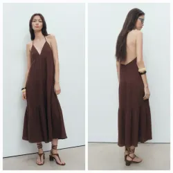 Vestido espalda descubierta