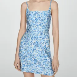 Vestido estampado floral