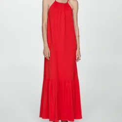 Vestido largo algodón 