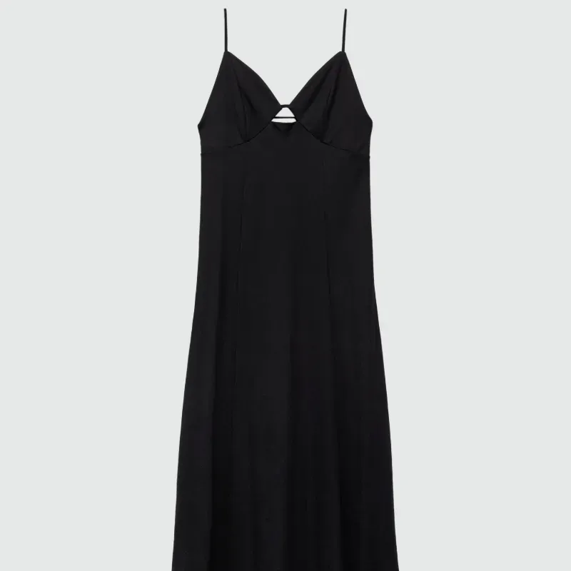 Vestido largo de tirantes