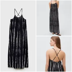 Vestido largo tie-dye