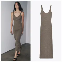 Vestido largo tirantes