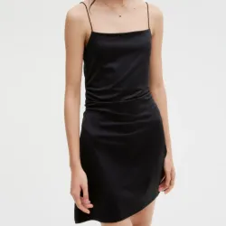 Vestido Lencero drapeado