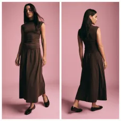 Vestido marron