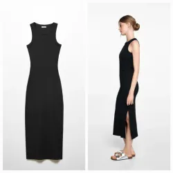 Vestido midi ajustado