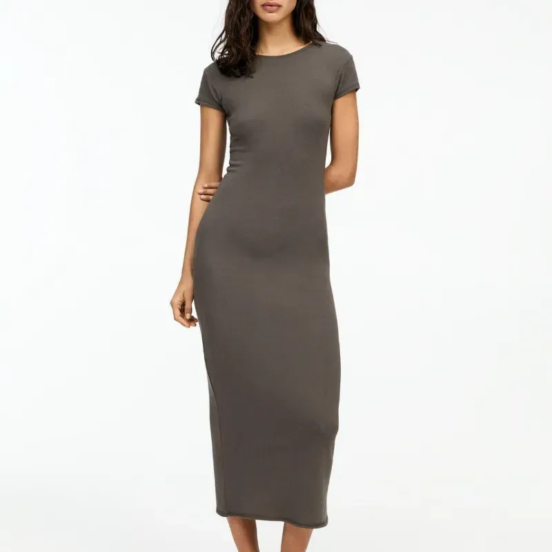 Vestido midi ajustado