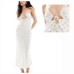 Vestido midi estampado