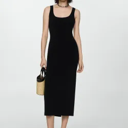 Vestido midi tirantes