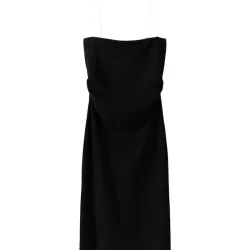 Vestido midi tirantes finos